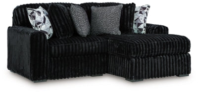 Midnight-Madness Sectional with Chaise - Sweet Furniture (Columbus, Ohio)