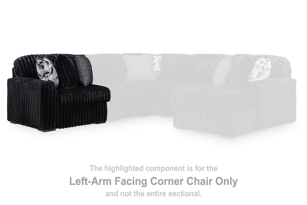 Midnight-Madness Sectional Sofa - Sweet Furniture (Columbus, Ohio)