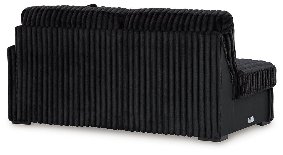 Midnight-Madness Sectional with Chaise - Sweet Furniture (Columbus, Ohio)