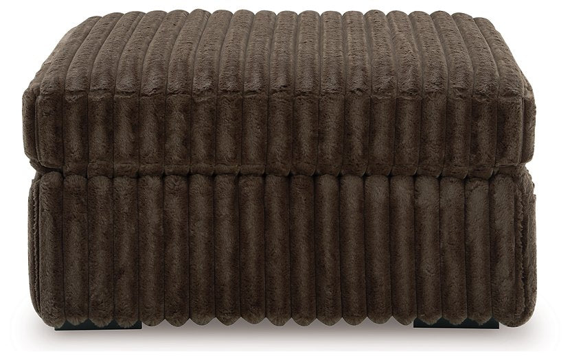 Midnight-Madness Oversized Accent Ottoman - Sweet Furniture (Columbus, Ohio)