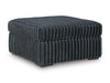 Midnight-Madness Oversized Accent Ottoman - Sweet Furniture (Columbus, Ohio)