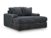 Midnight-Madness Oversized Chaise - Sweet Furniture (Columbus, Ohio)