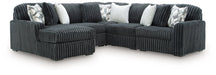 Midnight-Madness Sectional with Chaise - Sweet Furniture (Columbus, Ohio)