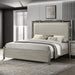 Lennox 6/6-6/0 Ek/Wk Headboard, Footboard & Slat Kit-Gray