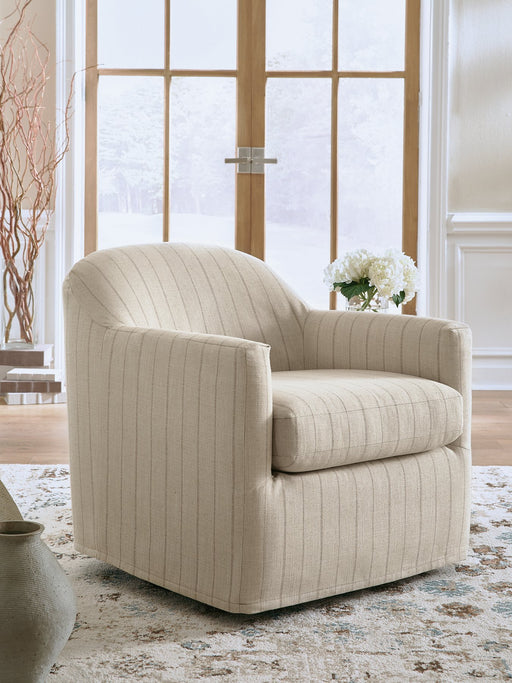Valwick Swivel Accent Chair - Sweet Furniture (Columbus, Ohio)