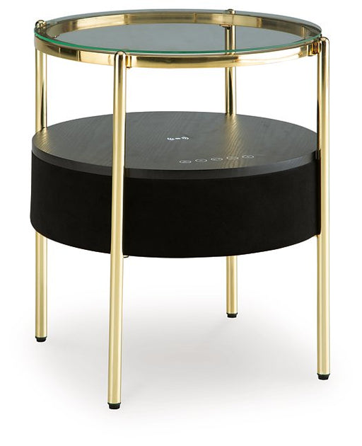 Nedman Accent Table with Speaker image