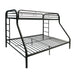 Tritan Black Bunk Bed (Twin XL/Queen) image