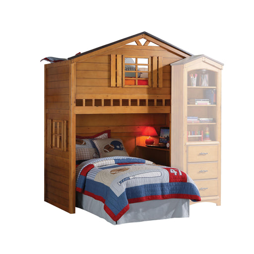 Tree House Rustic Oak Loft Bed (Twin Size) image