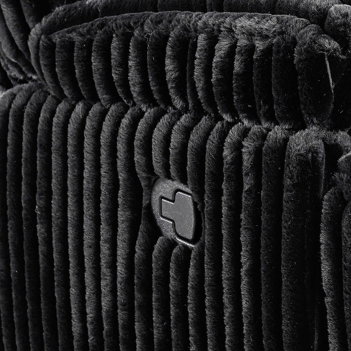 Admiral Motion Recliner in Masis Black - Sweet Furniture (Columbus, Ohio)