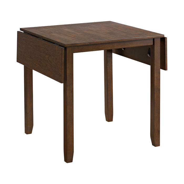 Alex 3PC Dining Set with Drop Leaf Table in Espresso - Sweet Furniture (Columbus, Ohio)