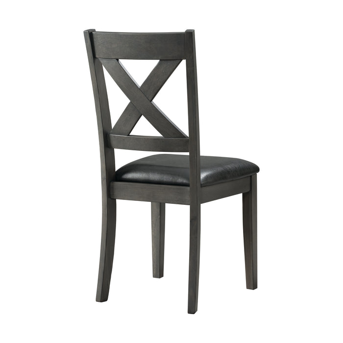 Alex Dining Side Chair Grey (2 PER PACK) - Sweet Furniture (Columbus, Ohio)