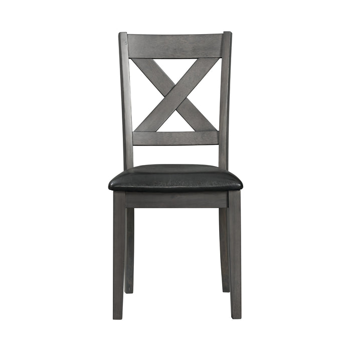 Alex Dining Side Chair Grey (2 PER PACK) - Sweet Furniture (Columbus, Ohio)