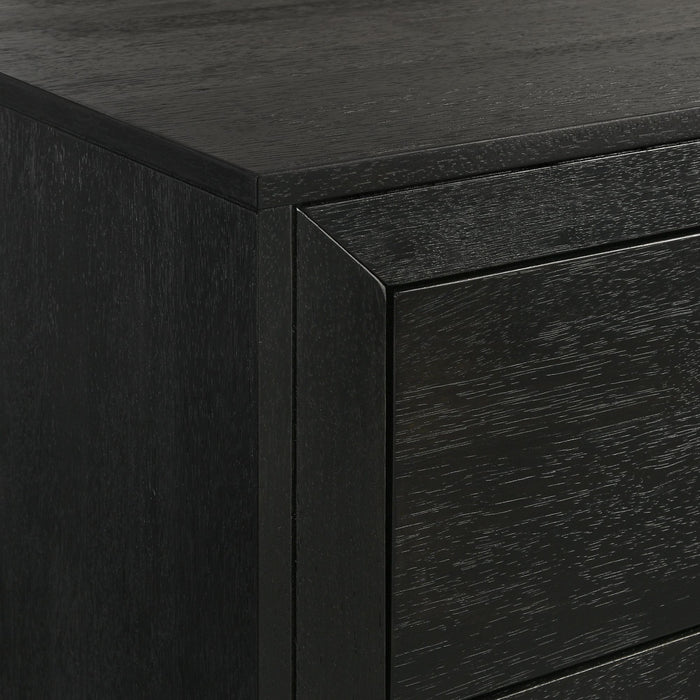 Allan 5-Drawer Chest in Black - Sweet Furniture (Columbus, Ohio)