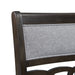 Amherst Counter Side Chair W/Fabric Cushion Dark Finish (2 Per Pack) - Sweet Furniture (Columbus, Ohio)