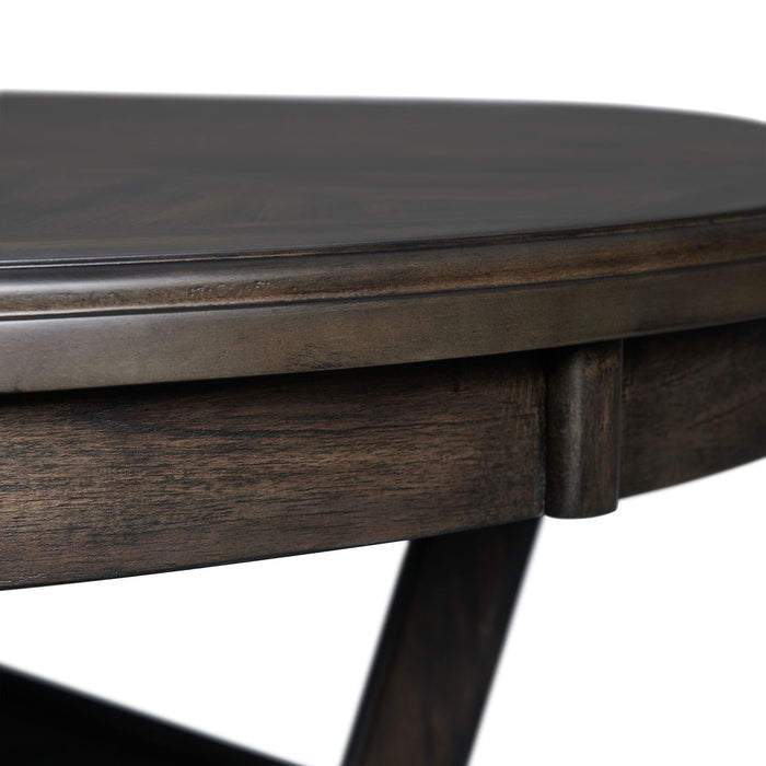 Amherst Counter Table w/Wood Leg Dark Finish - Sweet Furniture (Columbus, Ohio)