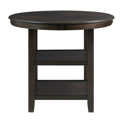 Amherst Counter Table w/Wood Leg Dark Finish - Sweet Furniture (Columbus, Ohio)