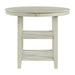Amherst Counter Table w/Wood Leg White Finish - Sweet Furniture (Columbus, Ohio)