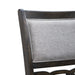 Amherst Dining Side Chair W/Fabric Cushion Dark Finish (2 Per Pack) - Sweet Furniture (Columbus, Ohio)