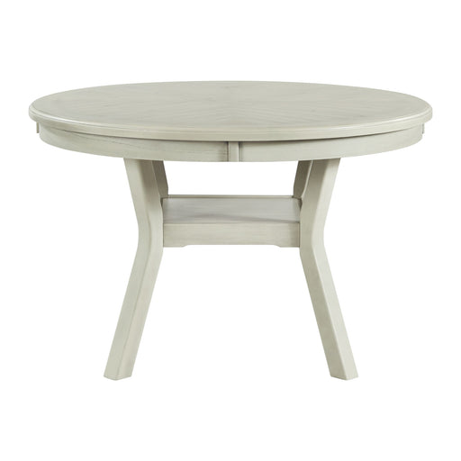 Amherst Dining Table w/Wood Leg White Finish - Sweet Furniture (Columbus, Ohio)