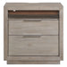 Arcadia 2-Drawer Nightstand with USB in Grey - Sweet Furniture (Columbus, Ohio)