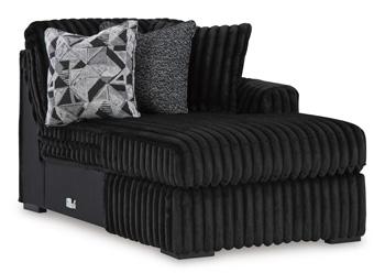 Midnight-Madness Sectional with Chaise - Sweet Furniture (Columbus, Ohio)
