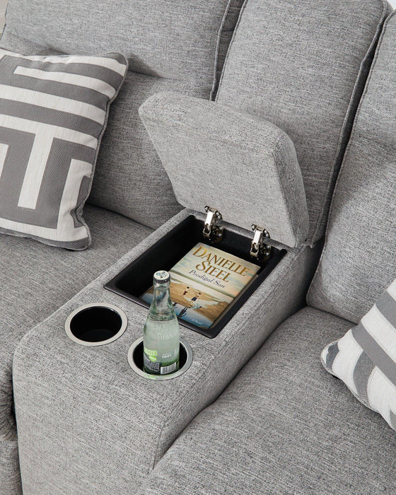 Biscoe Power Reclining Loveseat - Sweet Furniture (Columbus, Ohio)