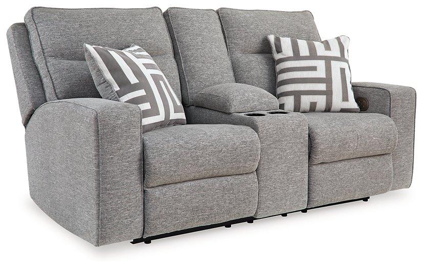 Biscoe Power Reclining Loveseat - Sweet Furniture (Columbus, Ohio)