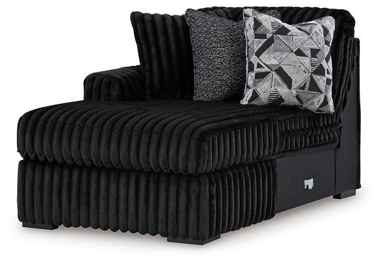 Midnight-Madness Sectional with Chaise - Sweet Furniture (Columbus, Ohio)