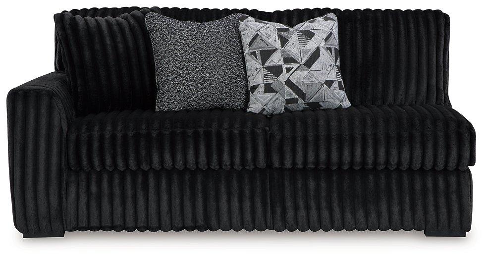 Midnight-Madness Sectional Sofa with Chaise