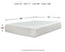 10 Inch Chime Memory Foam Mattress Set - Sweet Furniture (Columbus, Ohio)