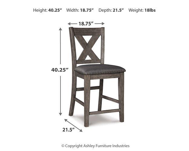 Caitbrook Counter Height Upholstered Bar Stool - Sweet Furniture (Columbus, Ohio)