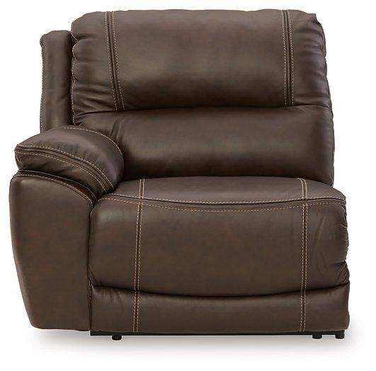 Dunleith Power Reclining Loveseat with Console - Sweet Furniture (Columbus, Ohio)