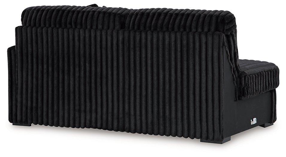 Midnight-Madness Sectional with Chaise - Sweet Furniture (Columbus, Ohio)