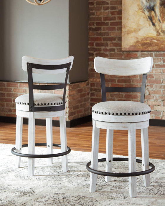 Valebeck Counter Height Bar Stool - Sweet Furniture (Columbus, Ohio)