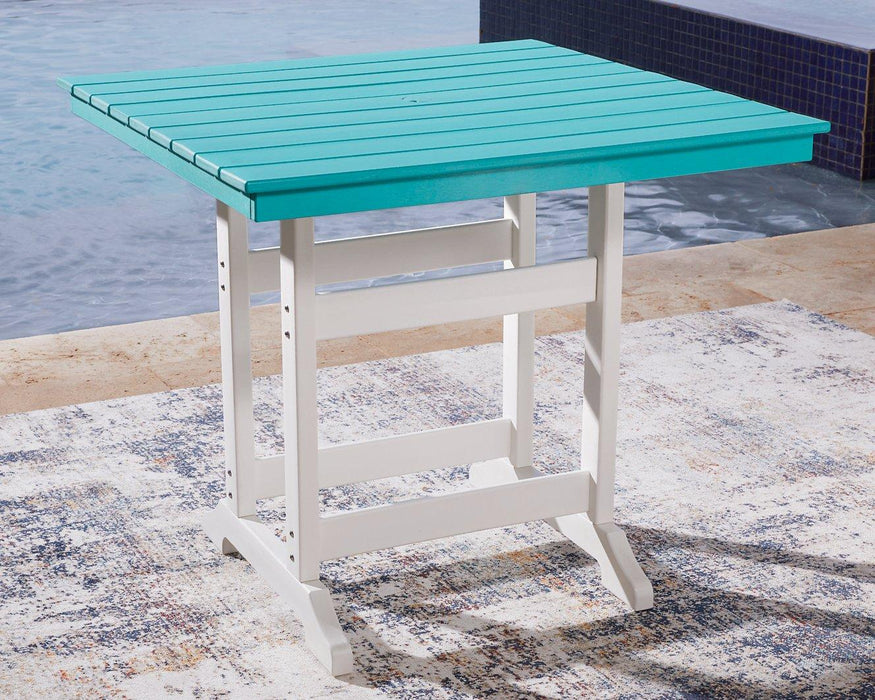 Eisely Outdoor Counter Height Dining Table