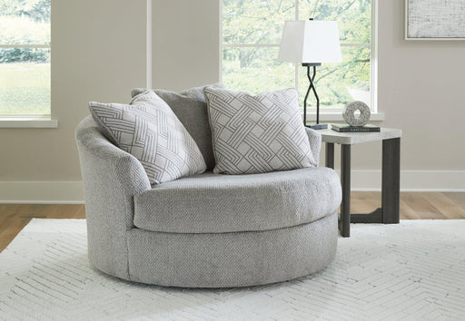 Casselbury Oversized Swivel Accent Chair - Sweet Furniture (Columbus, Ohio)