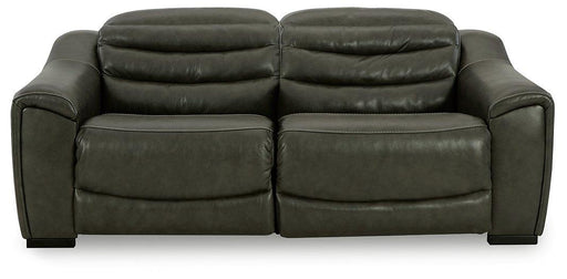Center Line Power Reclining Sectional Loveseat - Sweet Furniture (Columbus, Ohio)