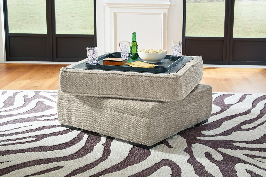 Calnita Ottoman With Storage - Sweet Furniture (Columbus, Ohio)