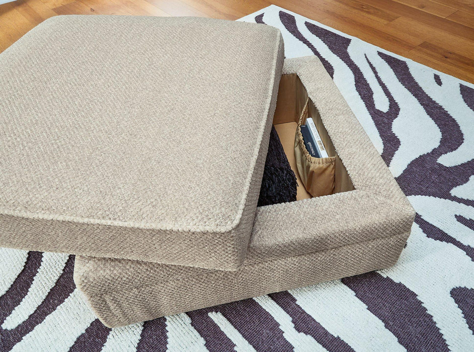 Calnita Ottoman With Storage - Sweet Furniture (Columbus, Ohio)