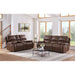 Atlantis Power Motion Sofa with Power Motion Head Recliner in Heritage Brown - Sweet Furniture (Columbus, Ohio)
