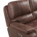 Atlantis Power Motion Sofa with Power Motion Head Recliner in Heritage Brown - Sweet Furniture (Columbus, Ohio)