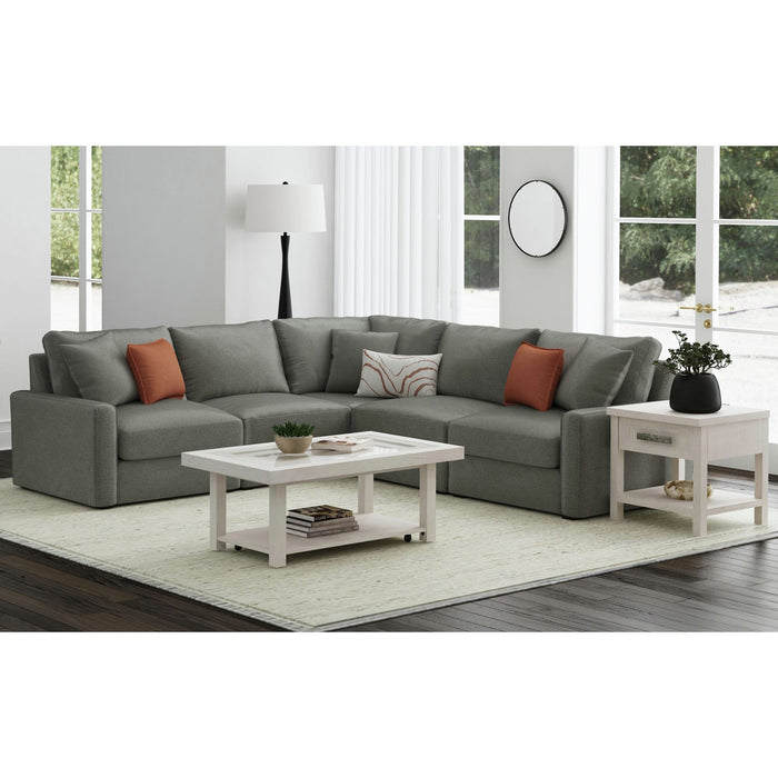 Avalanche Coffee Table in Antique White - Sweet Furniture (Columbus, Ohio)