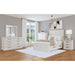 Avalanche Dresser and Mirror Set in Antique White - Sweet Furniture (Columbus, Ohio)