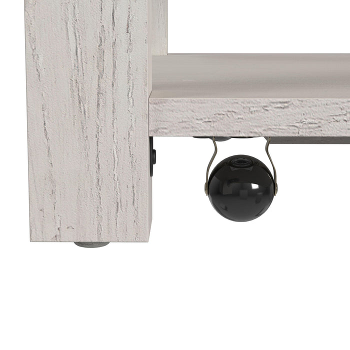 Avalanche 3PC Occasional Table Set in Antique White-Coffee Table & Two End Table - Sweet Furniture (Columbus, Ohio)