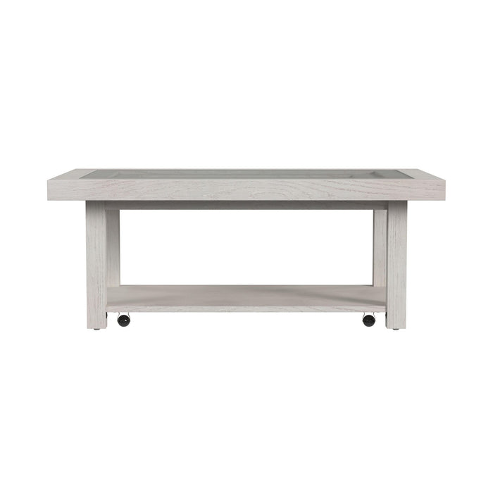 Avalanche Coffee Table in Antique White - Sweet Furniture (Columbus, Ohio)