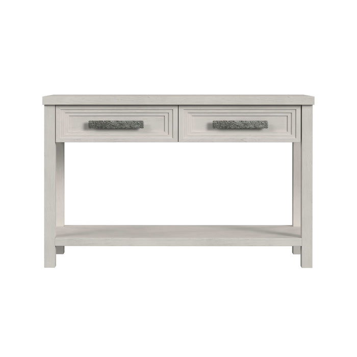Avalanche Sofa Table in Antique White - Sweet Furniture (Columbus, Ohio)