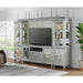 Avril 70" TV Stand in Silver - Sweet Furniture (Columbus, Ohio)
