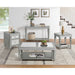 Avril Sofa Table in Silver - Sweet Furniture (Columbus, Ohio)