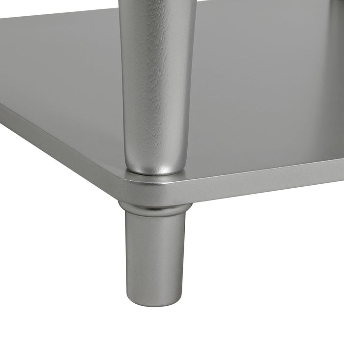 Avril Sofa Table in Silver - Sweet Furniture (Columbus, Ohio)