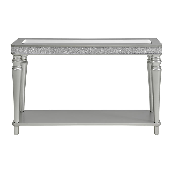 Avril Sofa Table in Silver - Sweet Furniture (Columbus, Ohio)